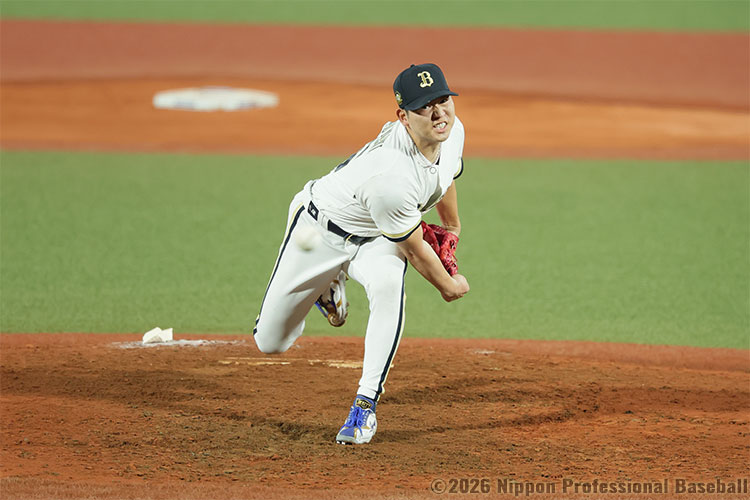 パ・リーグ4番手、椋木蓮(オリックス)