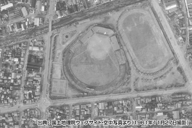 1961年の和歌山県営球場