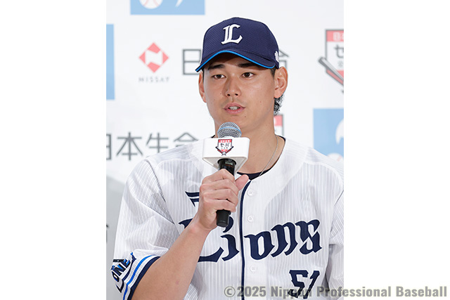 埼玉西武ライオンズ・西川愛也選手