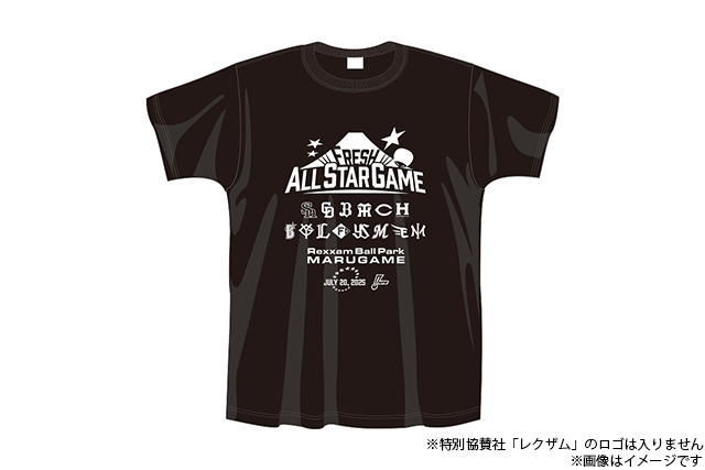 ③ 球団ロゴTシャツ 3,500円