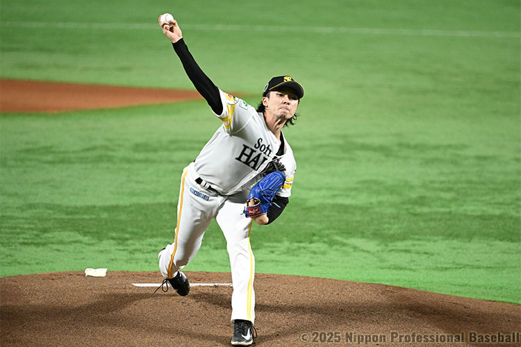 ソフトバンクの先発投手は上沢直之