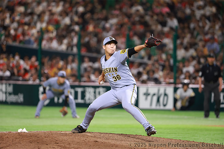 阪神は8回から6番手・畠世周が登板
