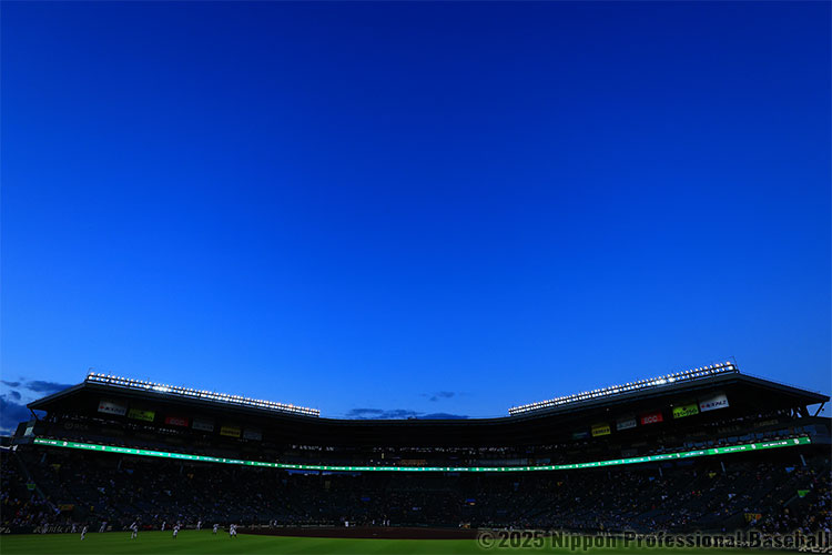 第3戦からの舞台は阪神甲子園球場