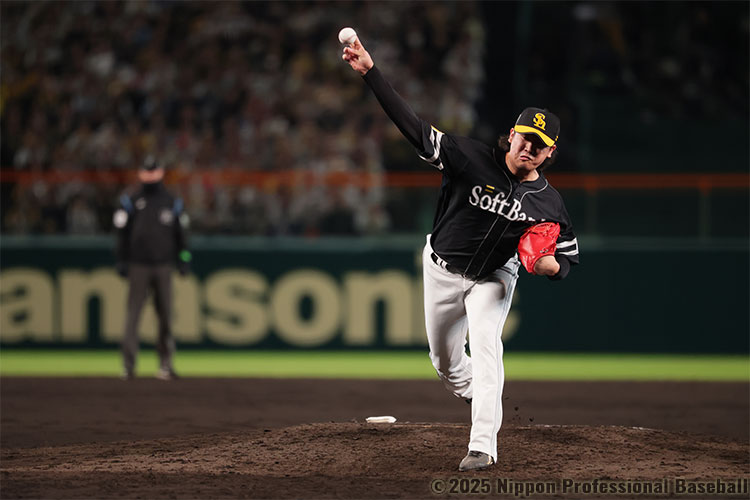 ソフトバンクは9回から守護神・杉山一樹をマウンドに送る