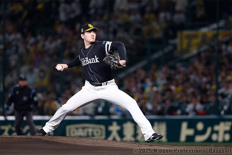 ソフトバンクの先発投手は有原航平