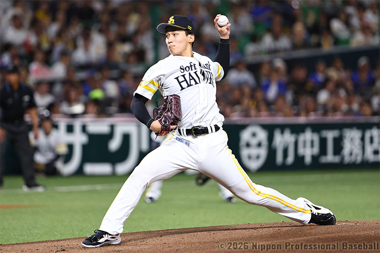 ソフトバンクの先発投手は前田悠伍