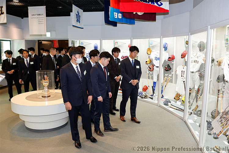 野球殿堂博物館の見学