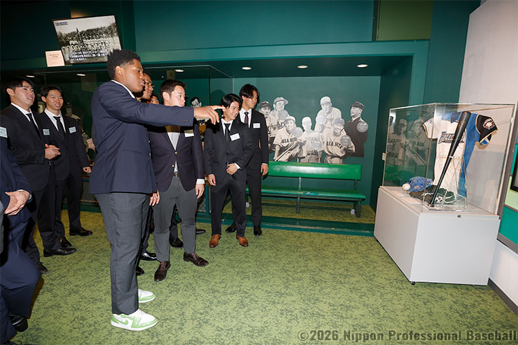 野球殿堂博物館の見学