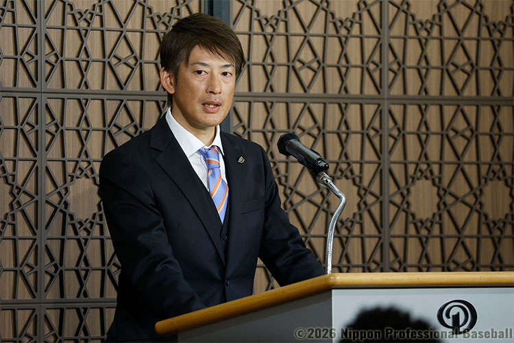 「先輩プロ野球選手からプロ野球の後輩へ」の講義で講師を務める能見篤史氏(元阪神、オリックス)