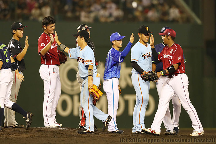 フォトギャラリー プロ野球フレッシュオールスターゲーム2016 Npb Jp 日本野球機構