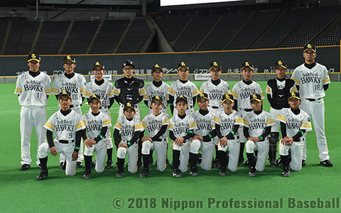 福岡ソフトバンクホークスジュニアチーム 出場チーム Npb12球団ジュニアトーナメント18 Supported By 日能研 Npb Jp 日本野球機構