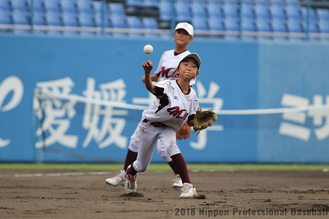 Npbガールズトーナメント18 全日本女子学童軟式野球大会 第1日試合結果 Npb Jp 日本野球機構